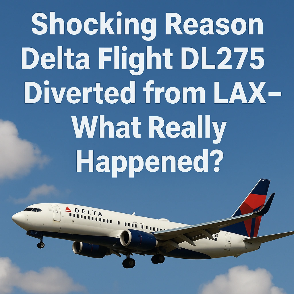 Shocking Reason Delta Flight DL275 Diverted from LAX
