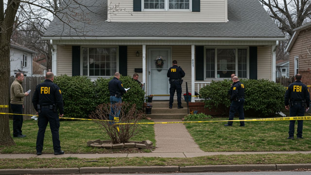 FBI Search Niles Ohio Home
