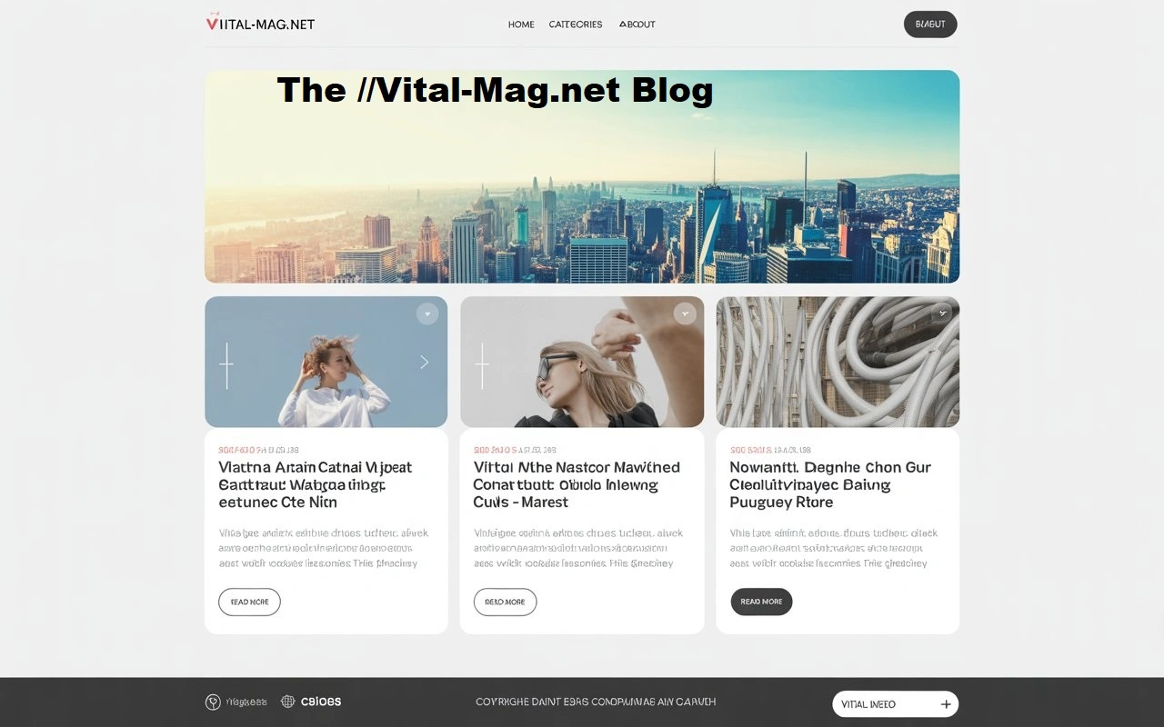 The //Vital-Mag.net Blog