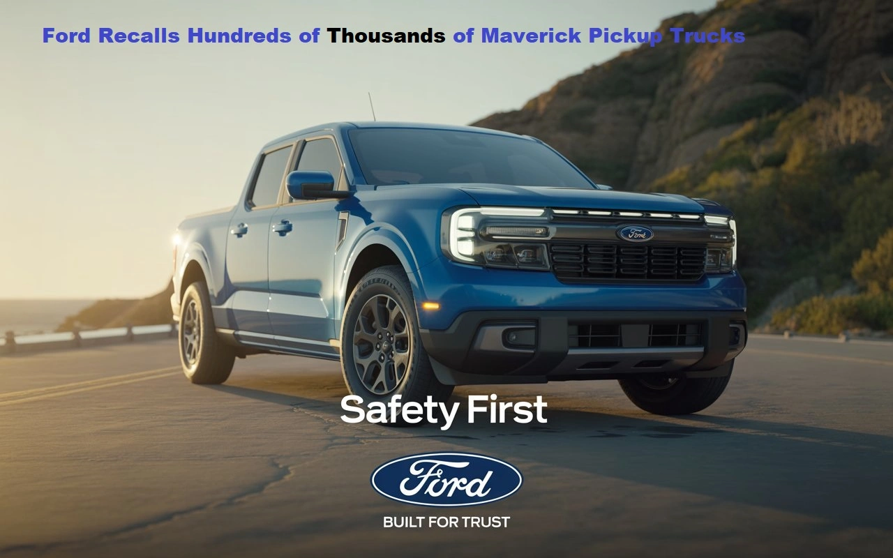 Ford Recalls Hundreds of Thousands of Maverick Pickup Trucks