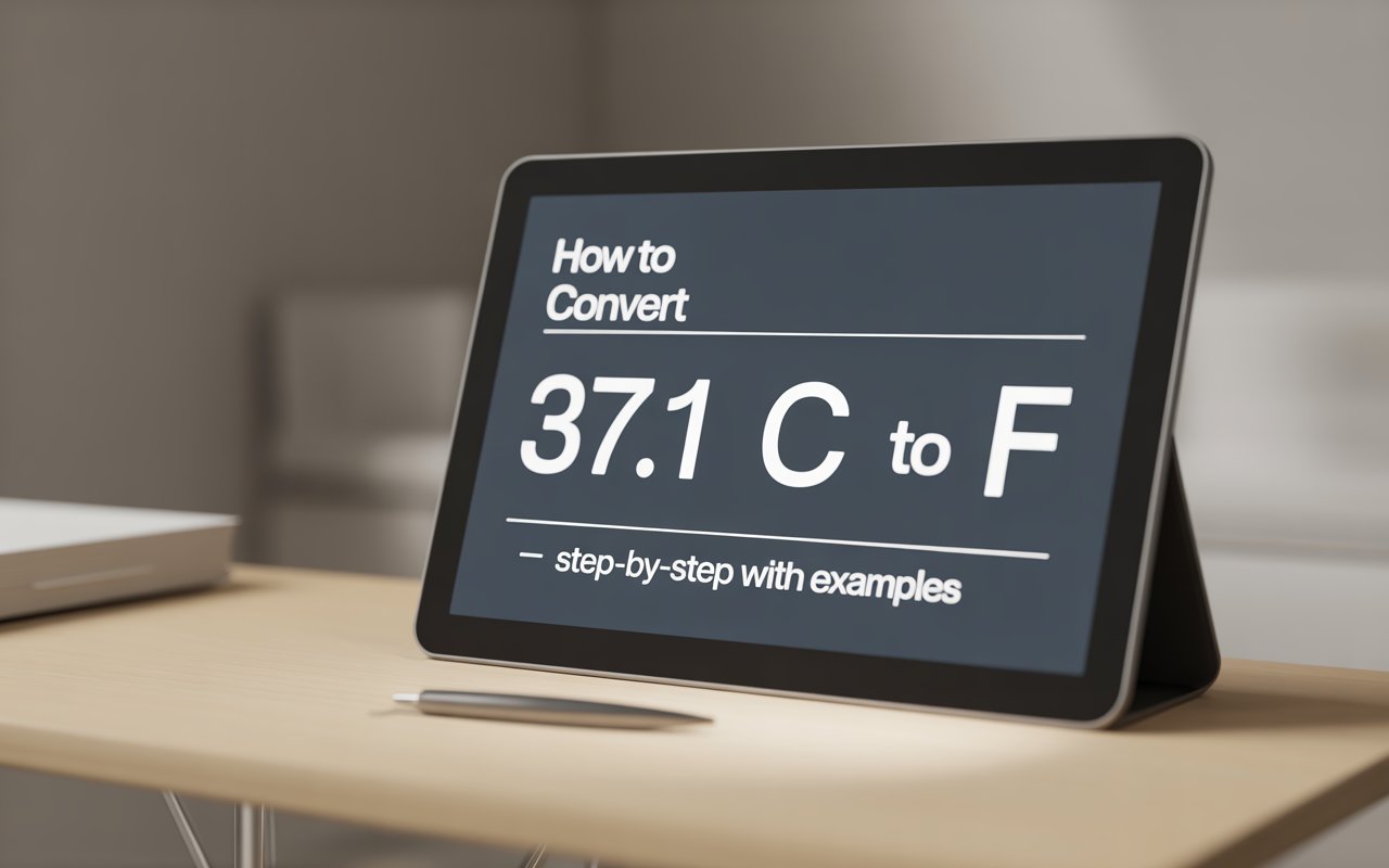 37.1 C to F