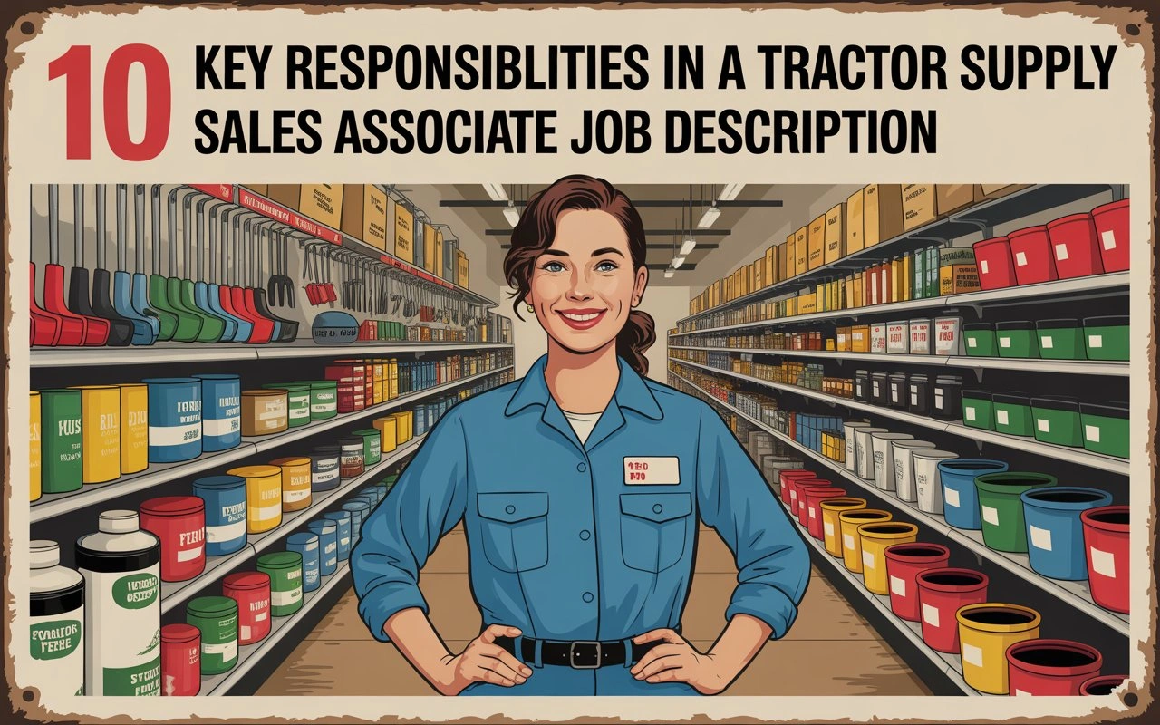 Tractor Supply Sales Associate Job Description